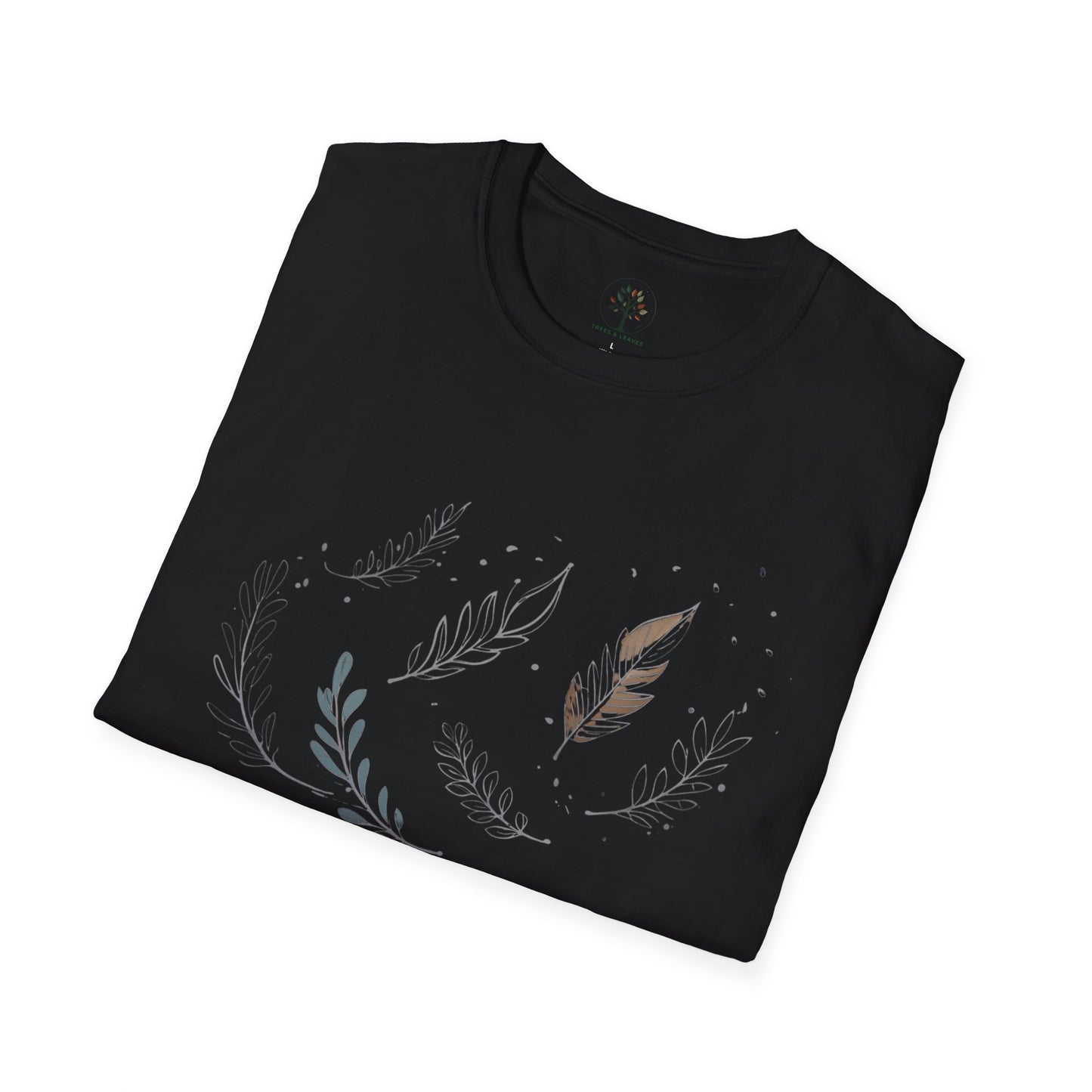 Black | Wind Whispers, folded view
