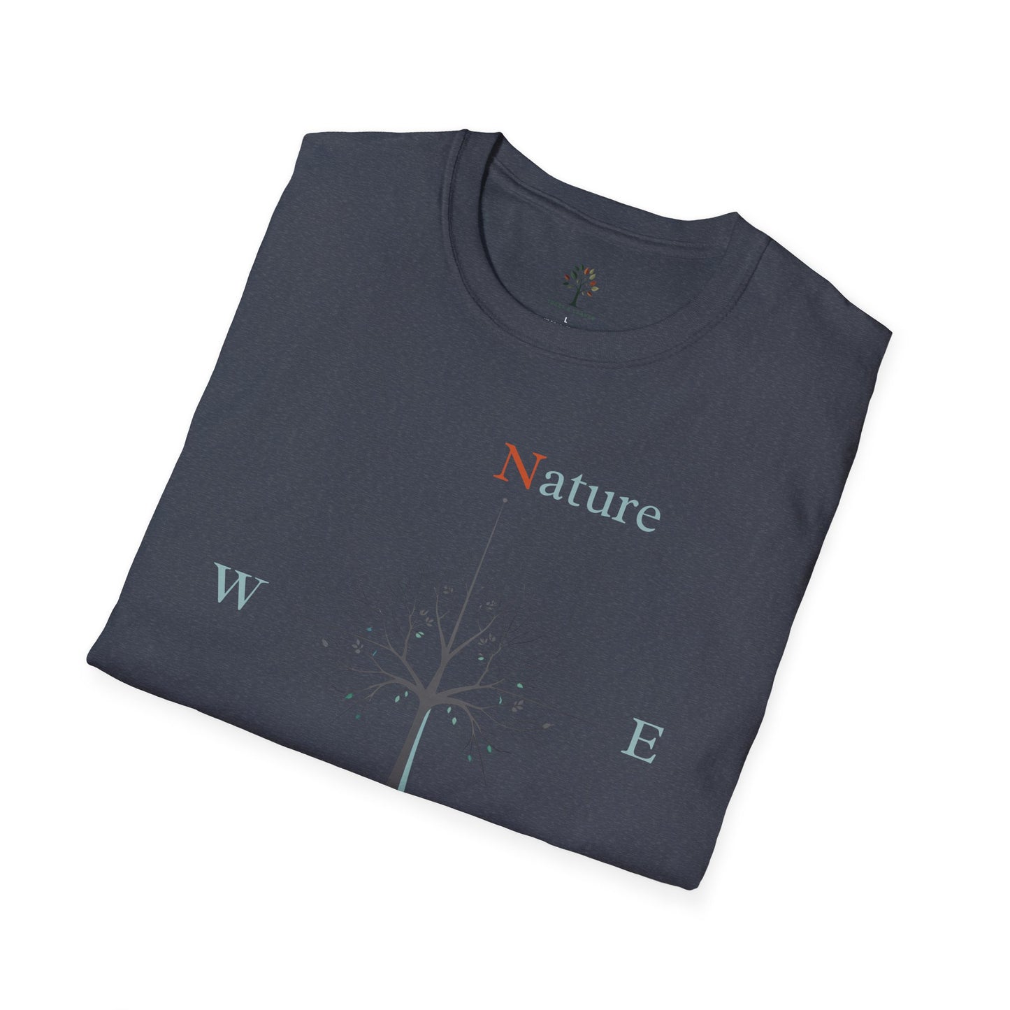 Light Blue | Nature Is My Compass, folded view