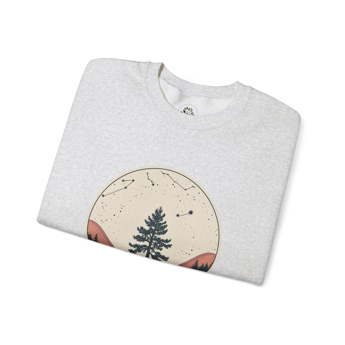 Ash | Rooted in Stars Sweatshirt, folded view