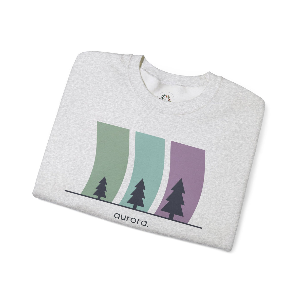 Ash | Aurora Sweatshirt, folded view