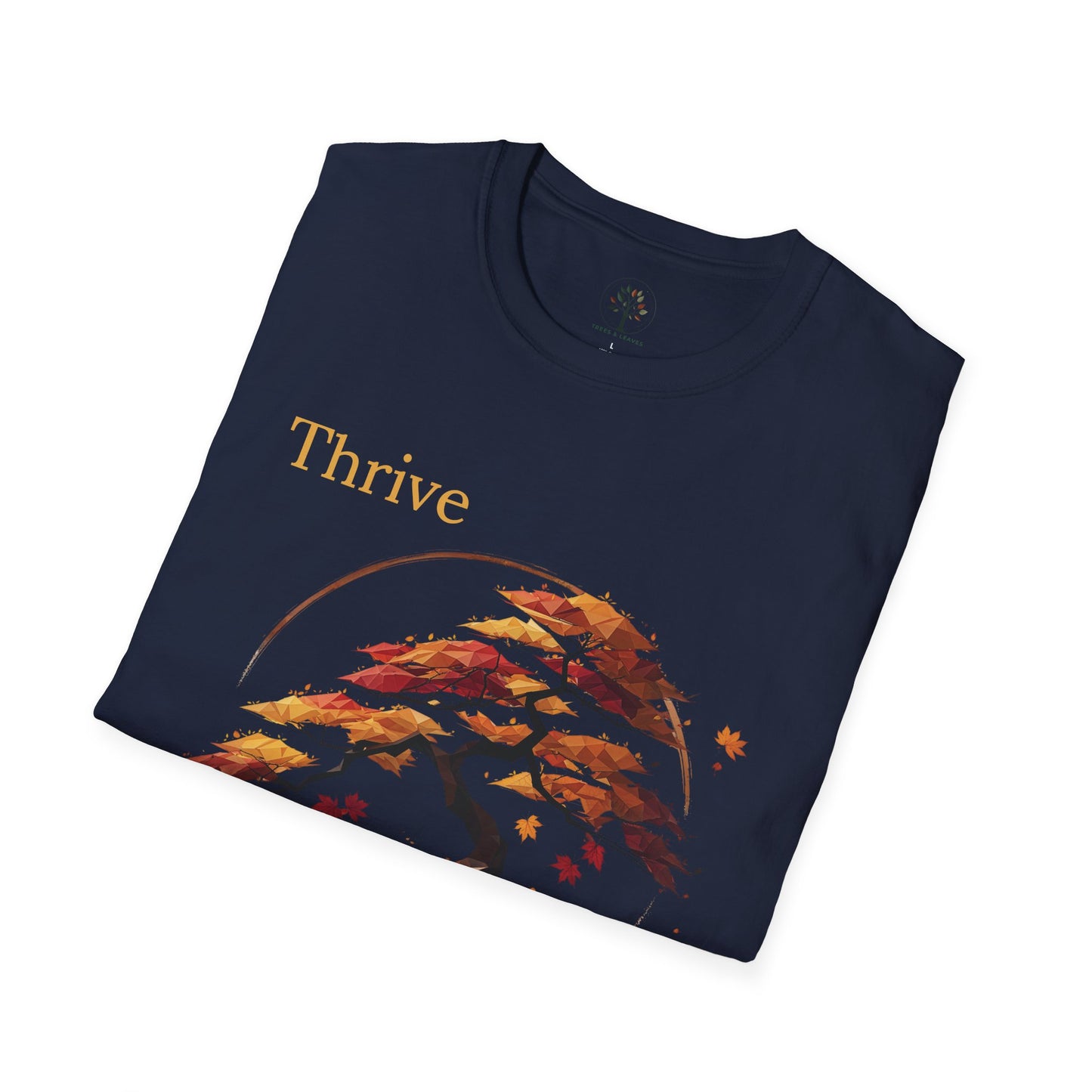 Navy | Thrive, folded view