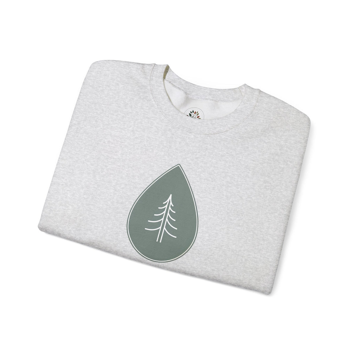 Ash | Calm Drop Sweatshirt, folded view