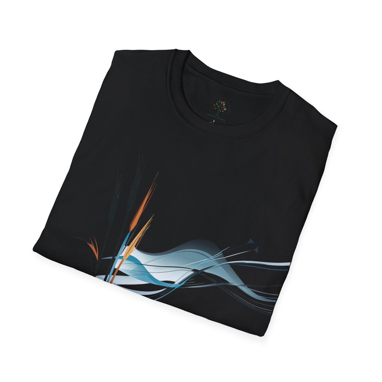 Black | Exhale, folded view