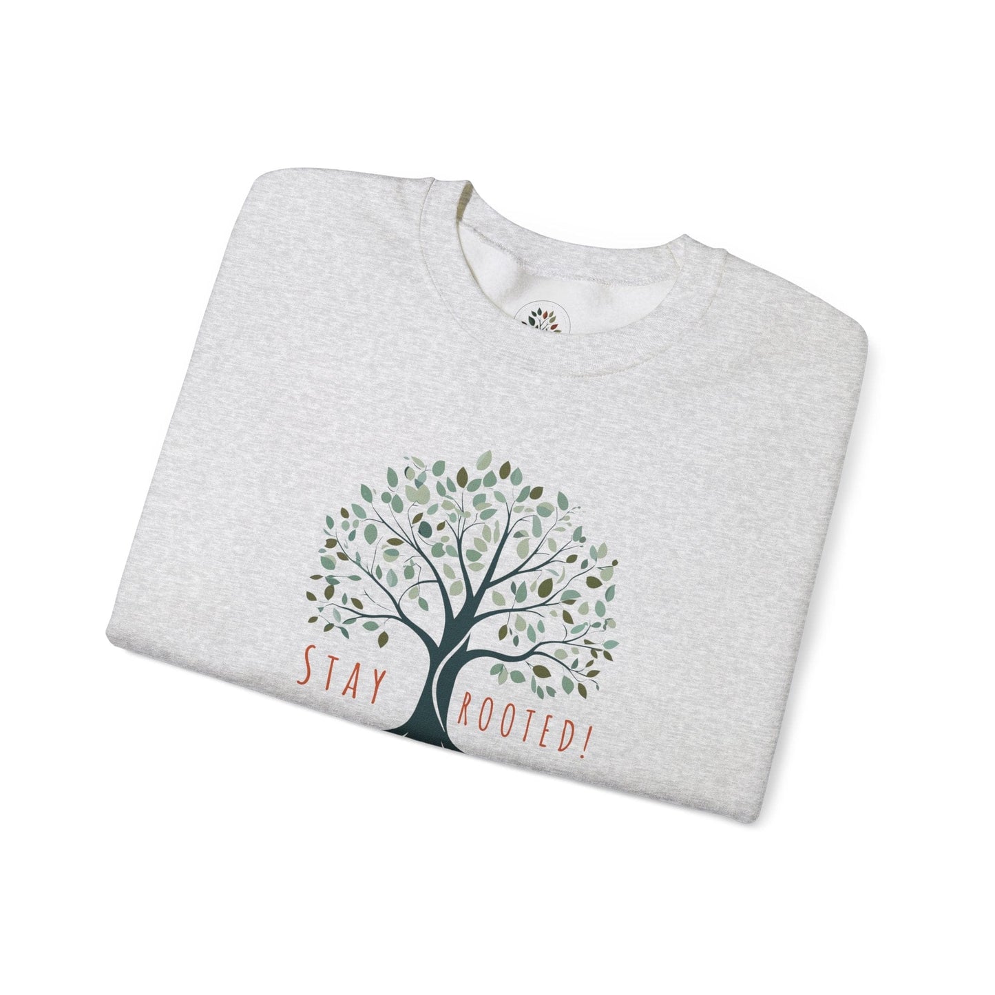 Ash | Stay Rooted! Sweatshirt, folded view