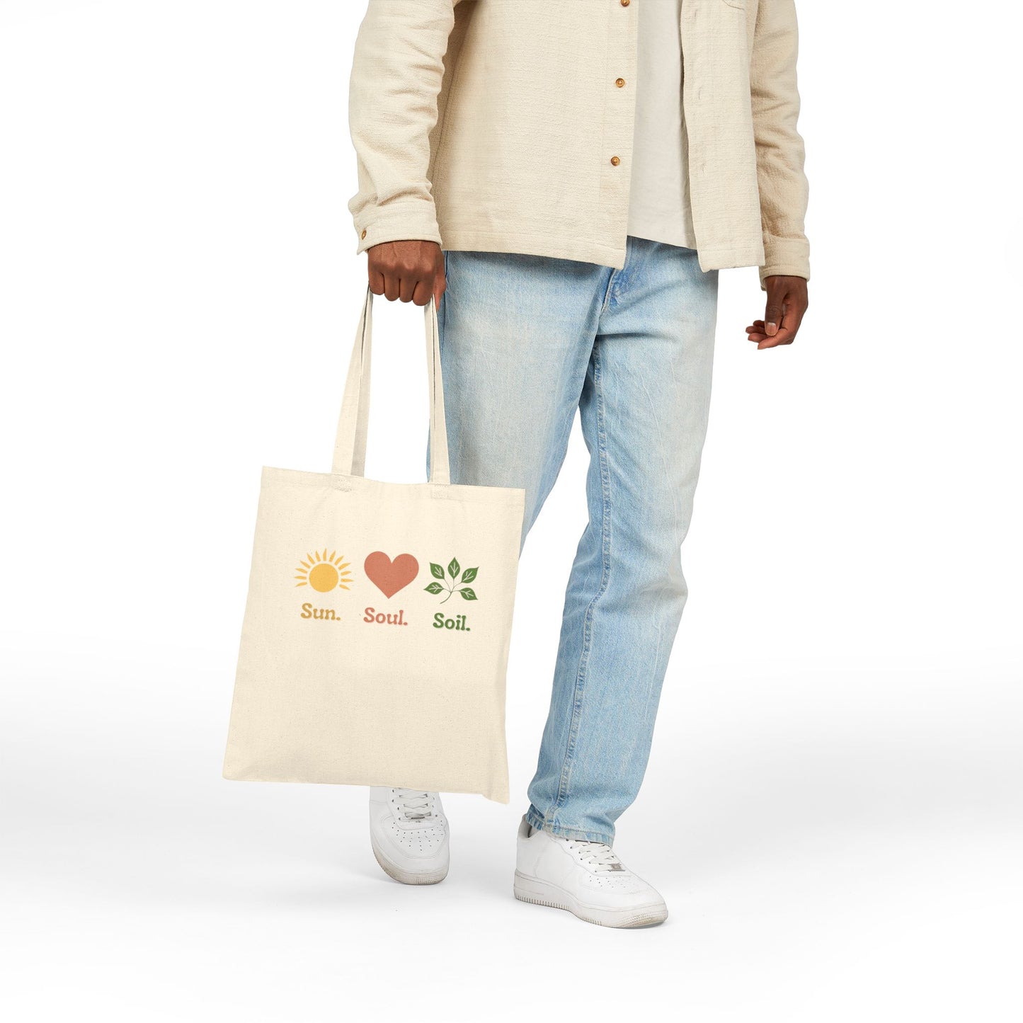 Sun. Soul. Soil. Tote Bag