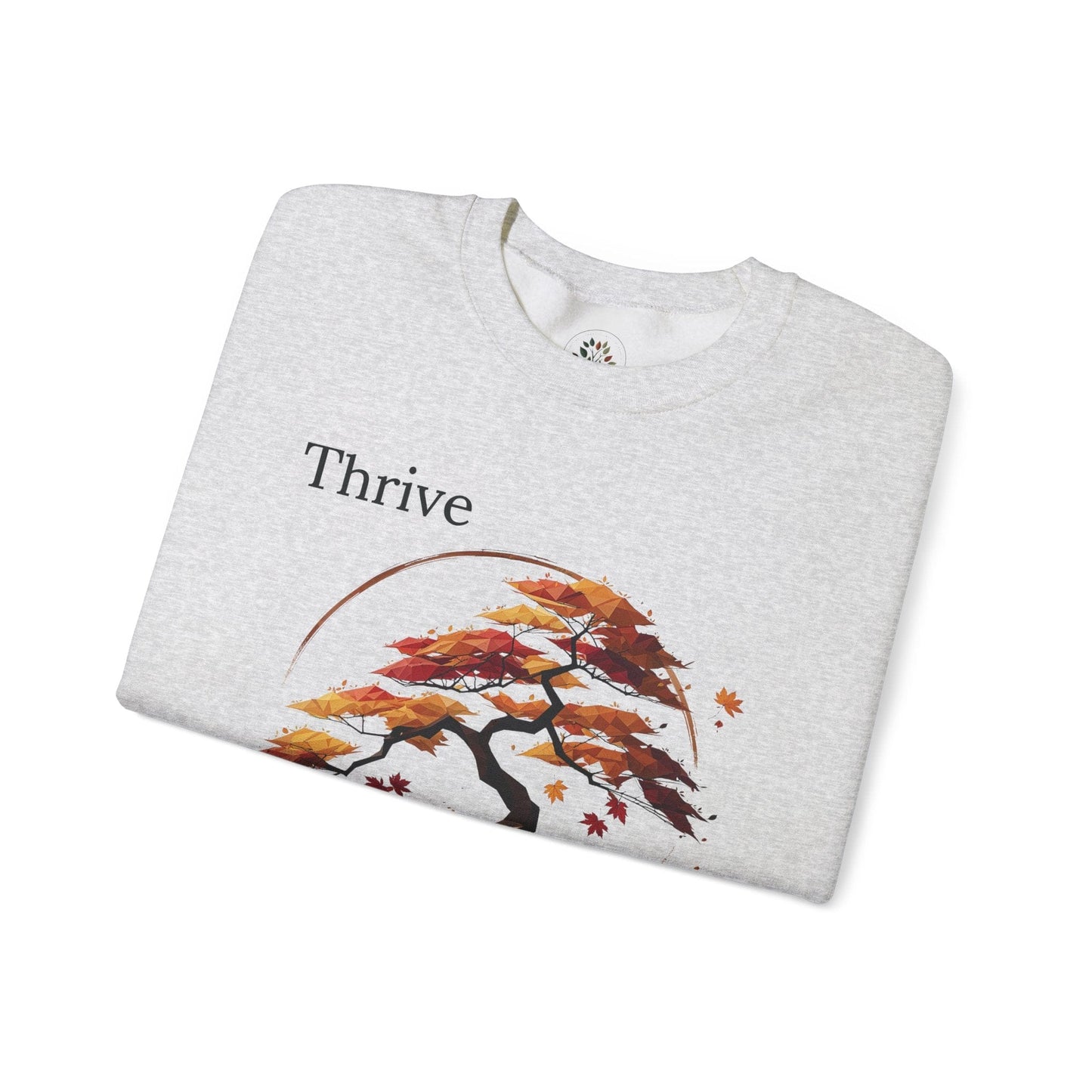 Ash | Thrive Sweatshirt, folded view