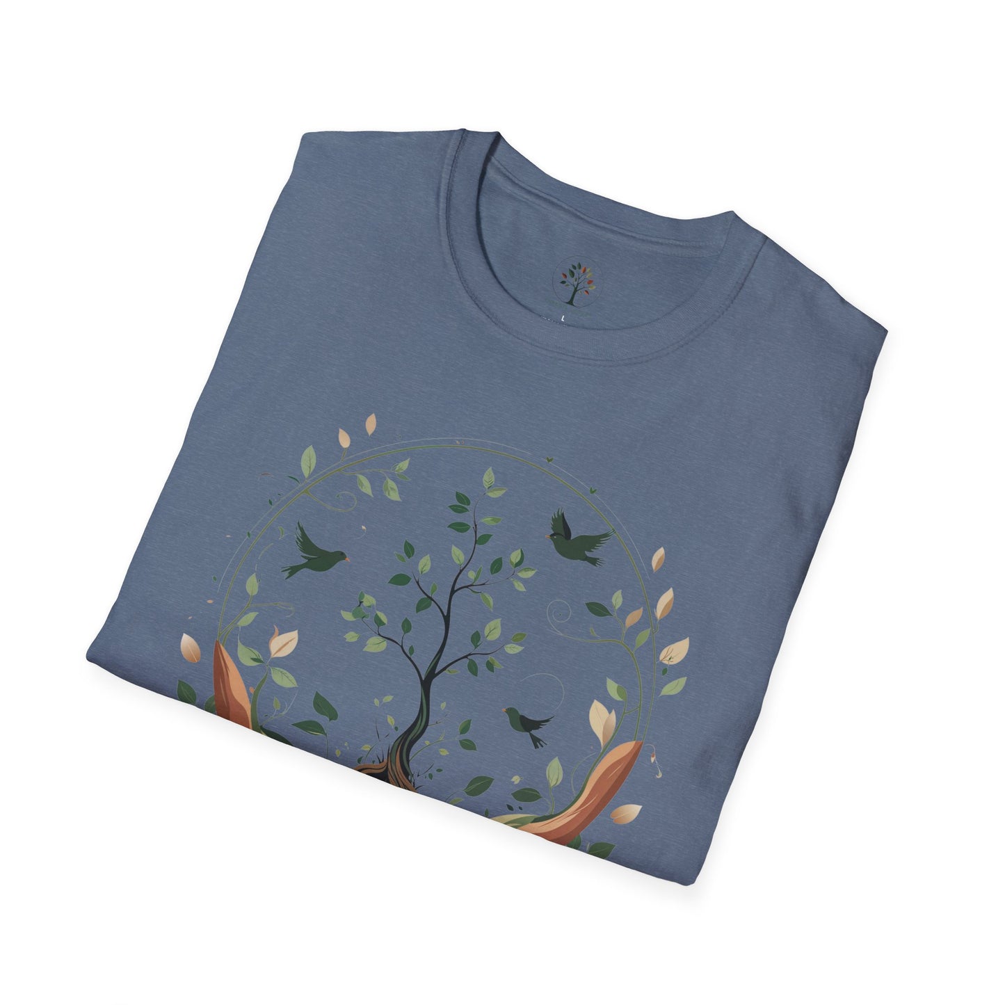 Heather Indigo | Circle of Life, folded view