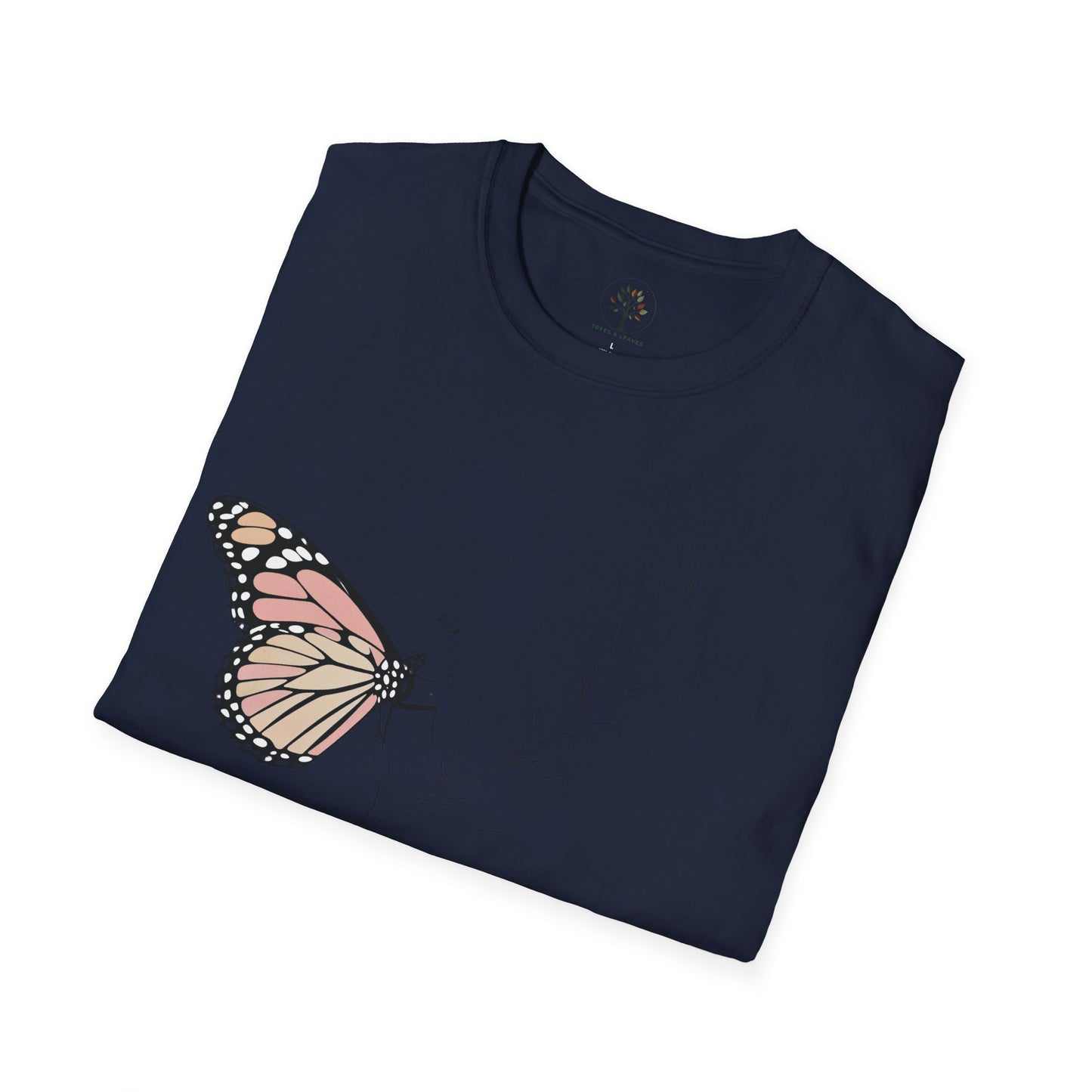 Navy | Gentle, When It Matters, folded view