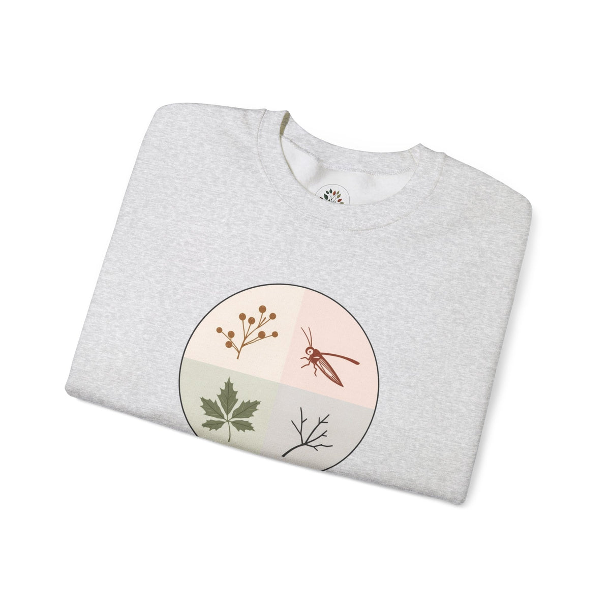 Ash | Timeless Sweatshirt, folded view