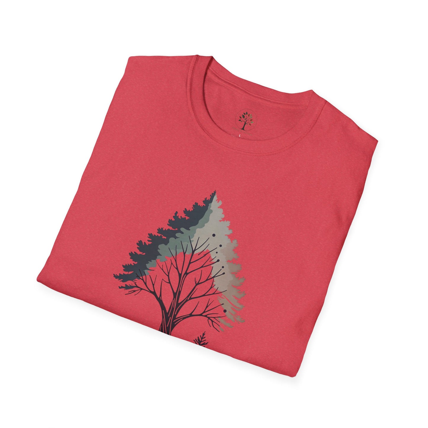 Heather Red | Rooted like Dad, folded view