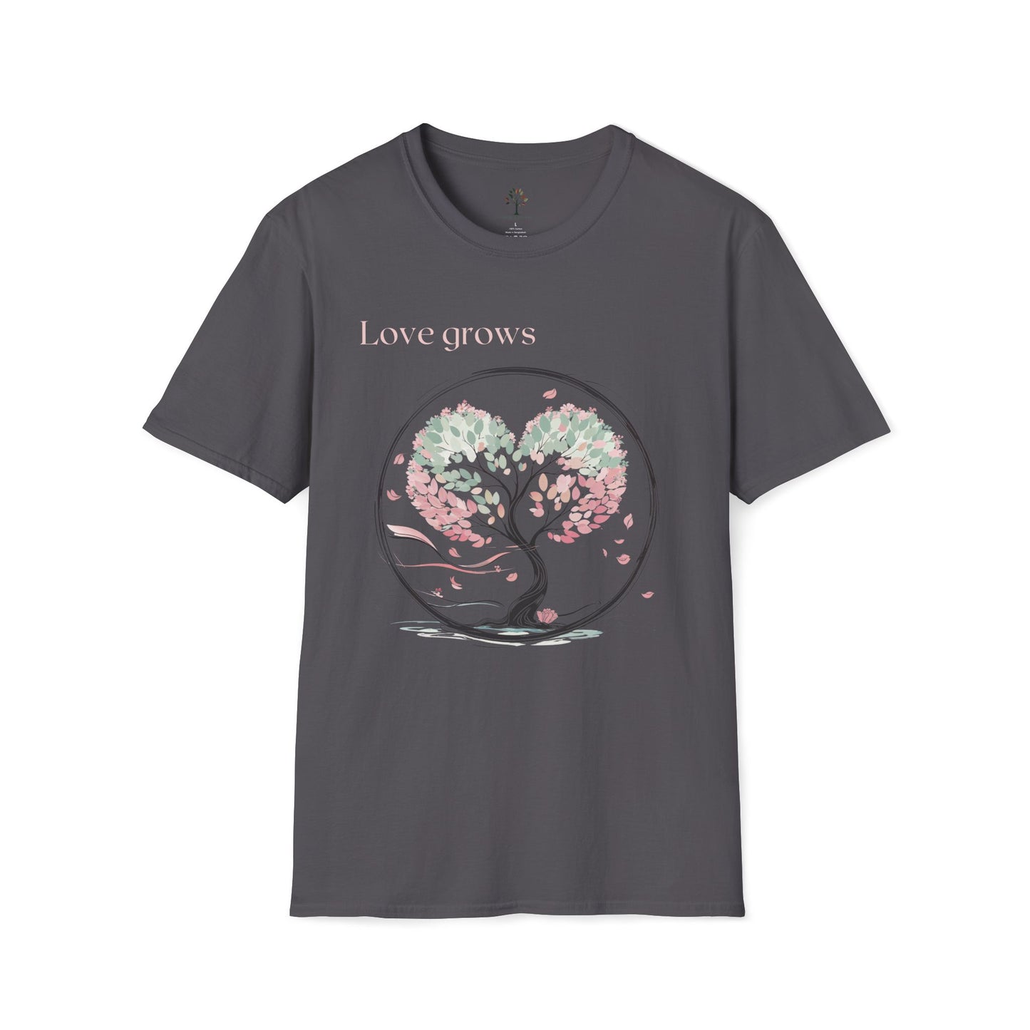 Charcoal | Love grows, front view