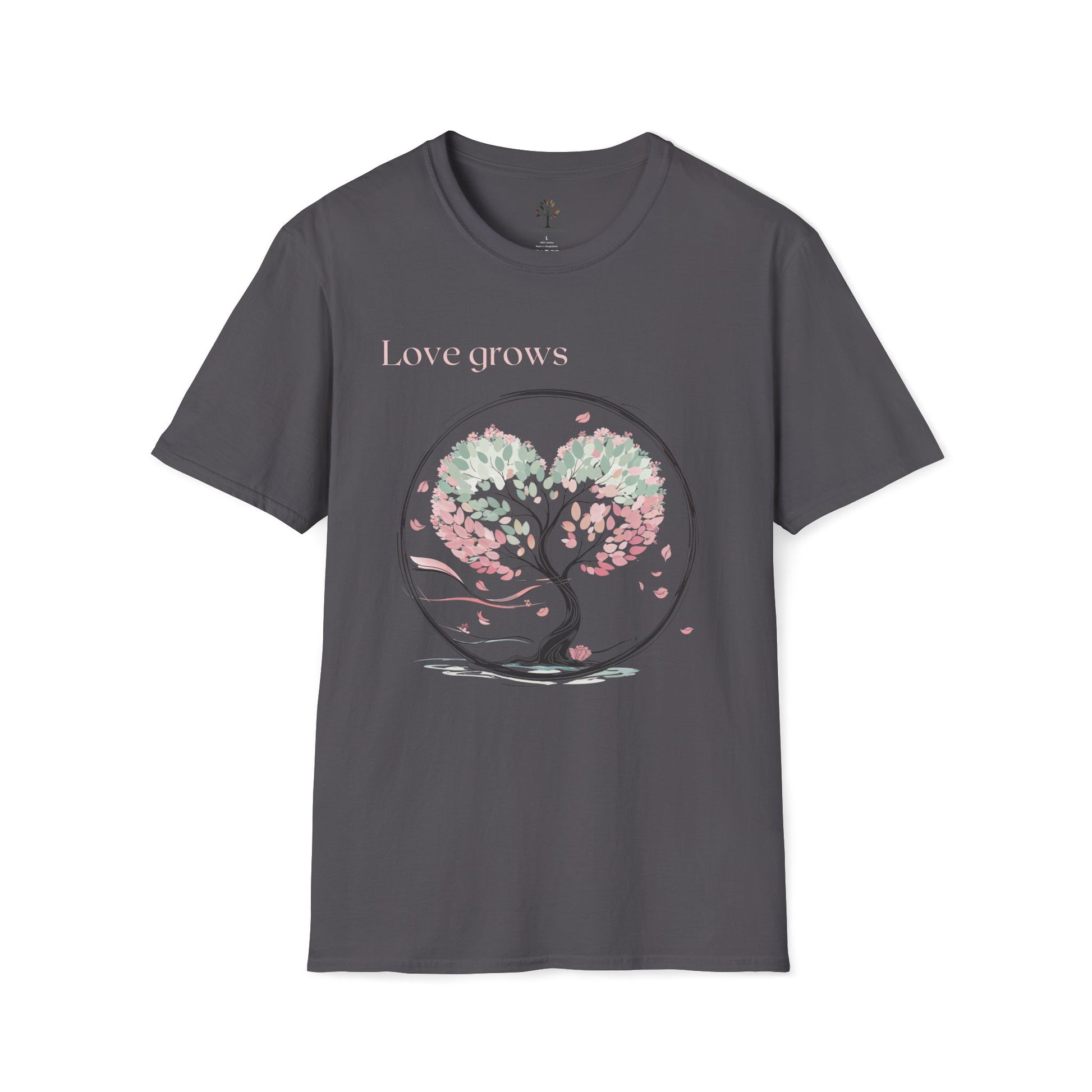 Charcoal | Love grows, front view