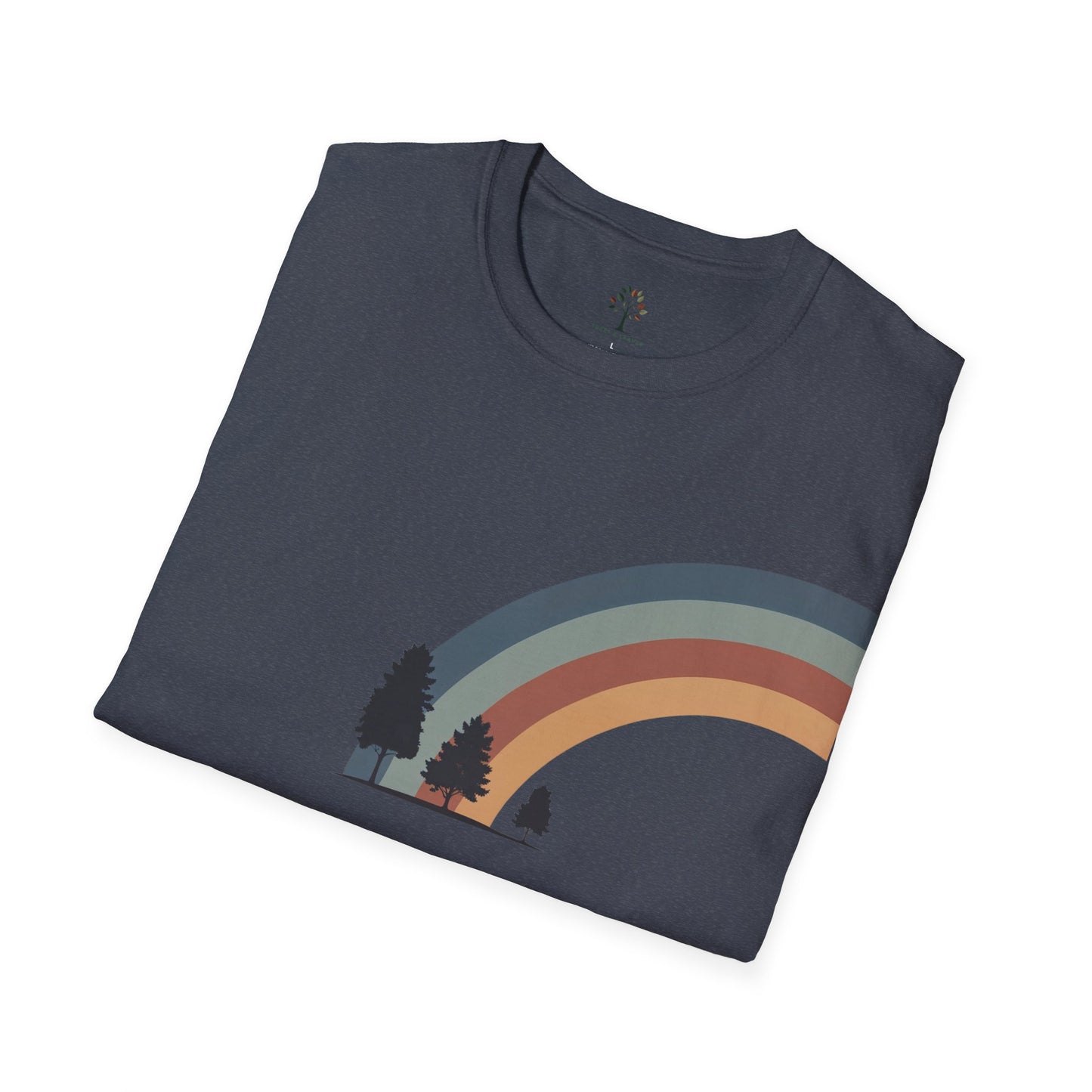 Heather Navy | Horizon Arch, folded view