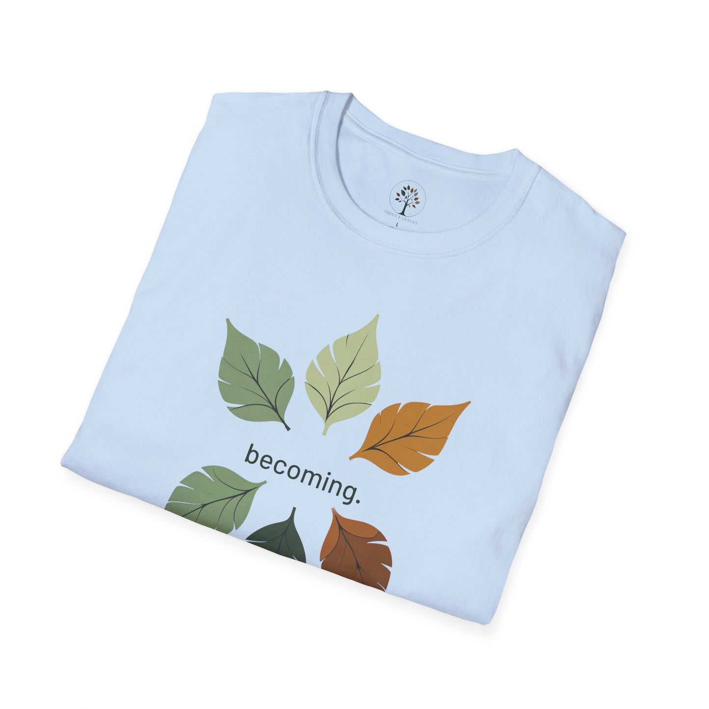 Light Blue | Becoming, folded view