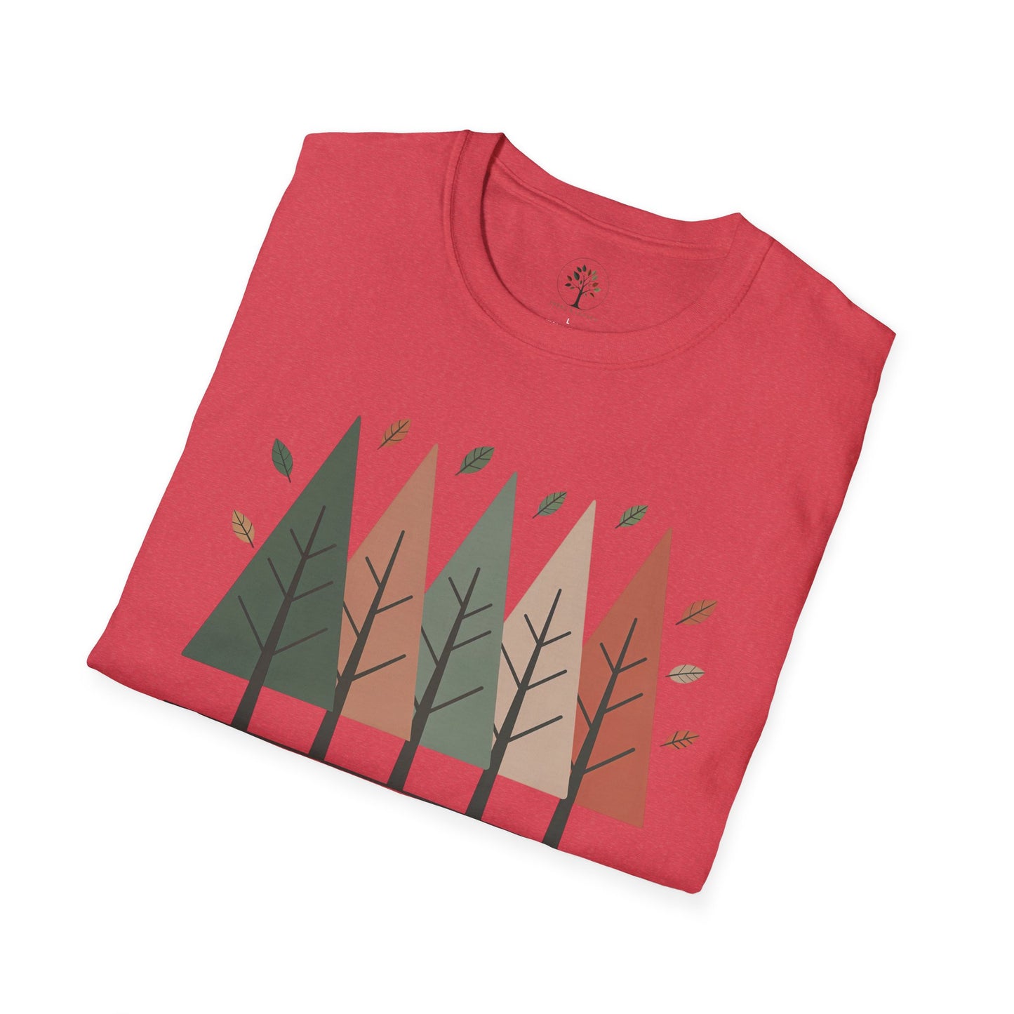 Heather Red | Harvest Rhythm, folded view