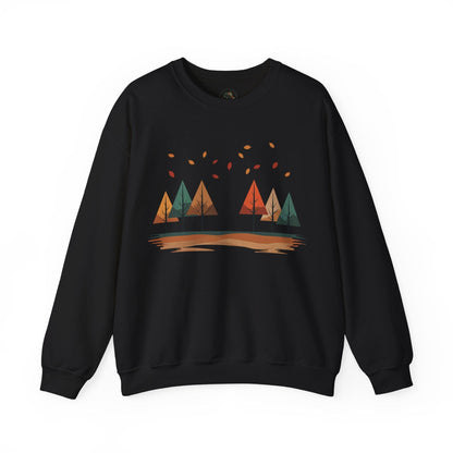 Black | Horizon Fall Sweatshirt, front view