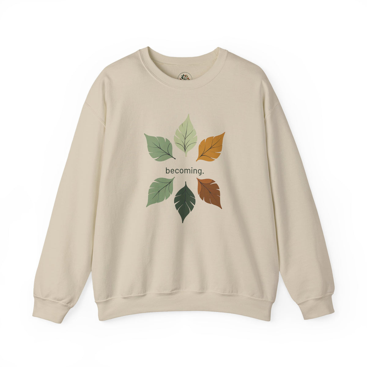 Sand | Becoming Sweatshirt, front view