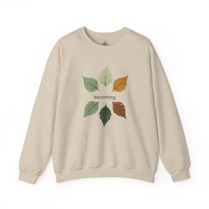 Sand | Becoming Sweatshirt, front view