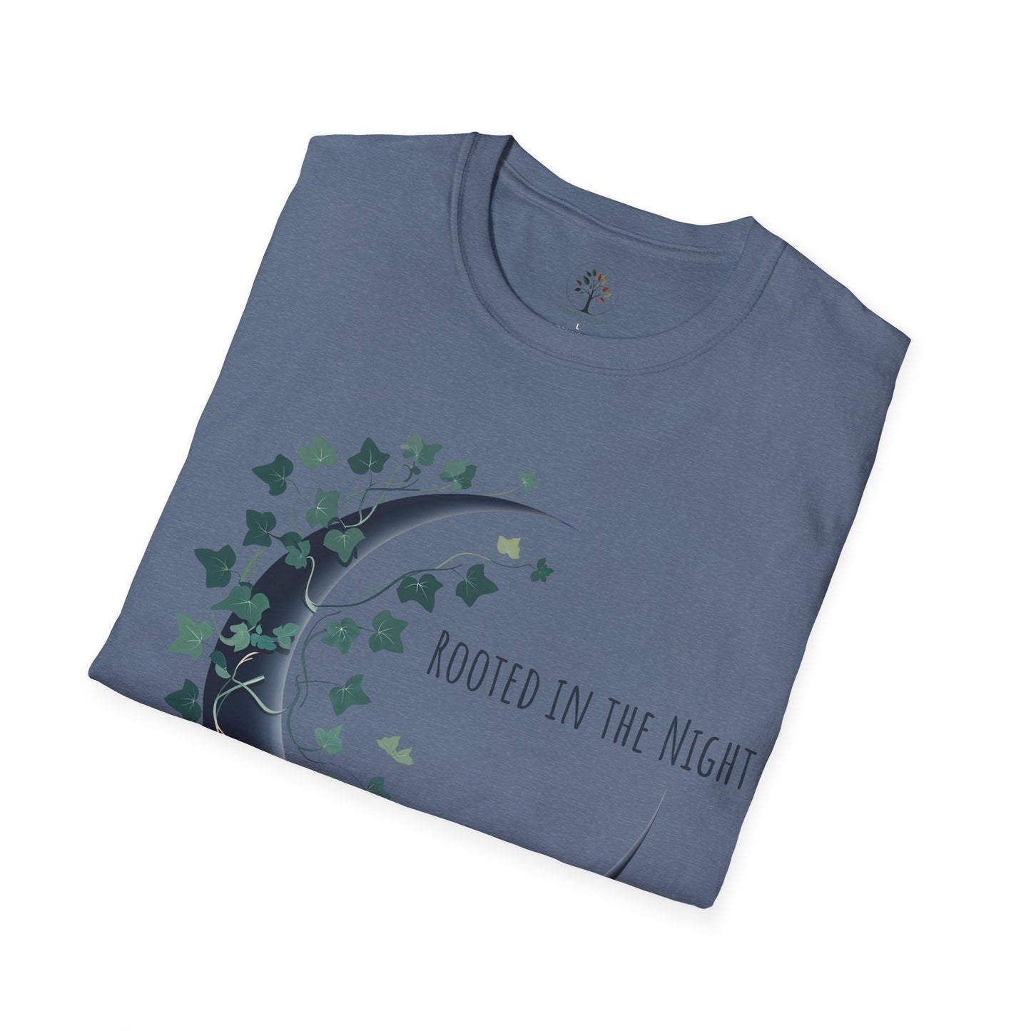 Heather Indigo | Rooted in the Night, folded view