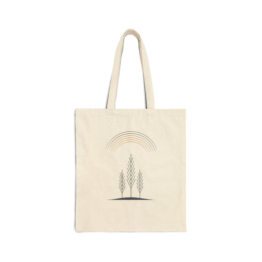 Quiet Arc Tote Bag