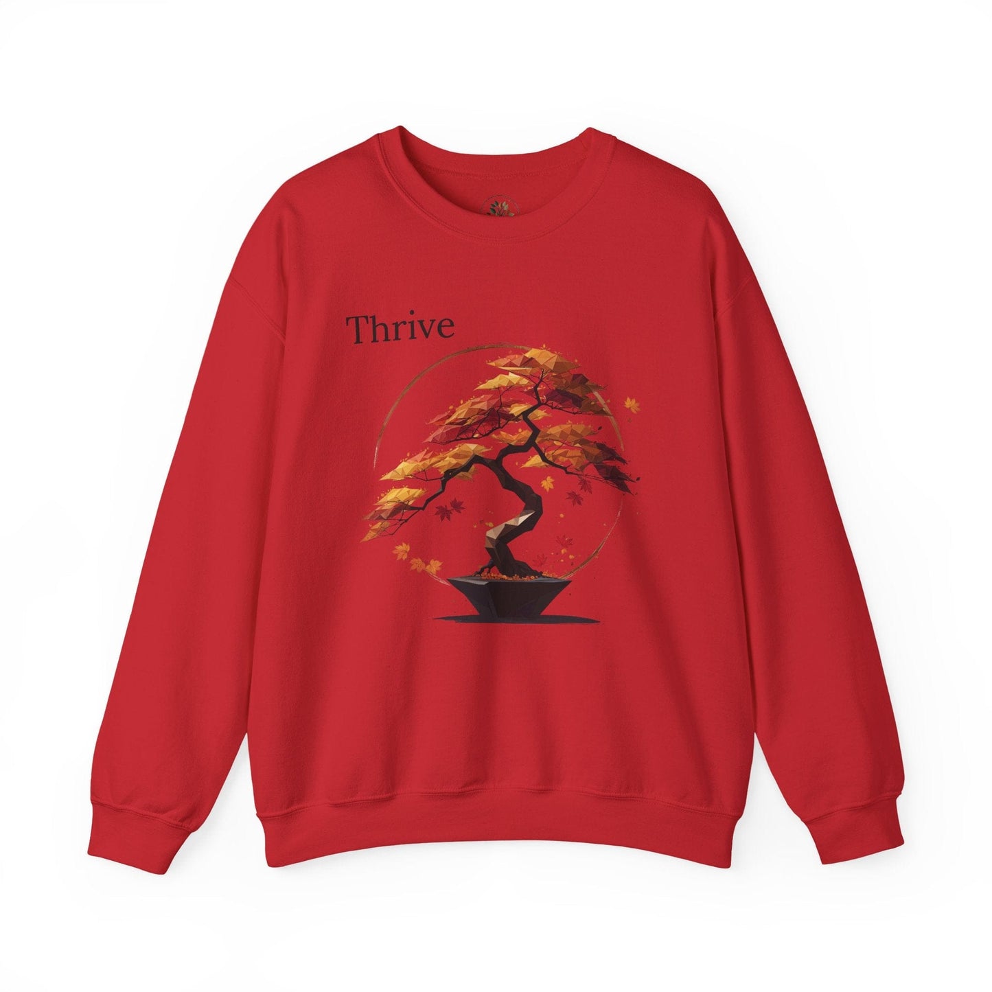 Red | Thrive Sweatshirt, front view