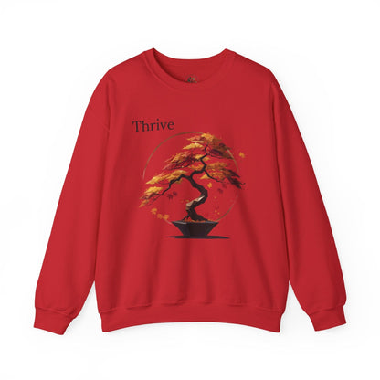 Red | Thrive Sweatshirt, front view