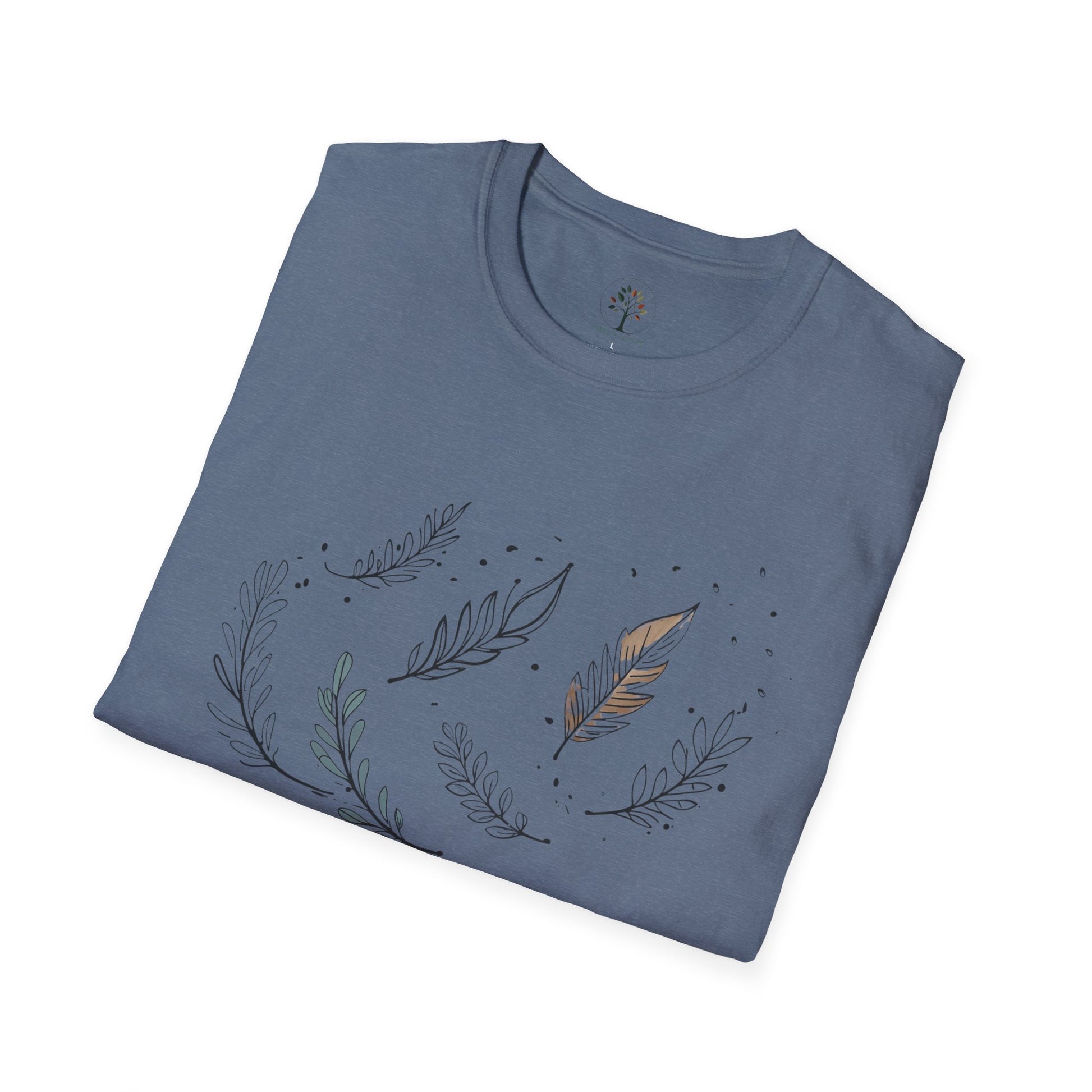 Heather Indigo | Wind Whispers, folded view