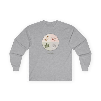 Sport Grey | Timeless Long Sleeve Tee, front view