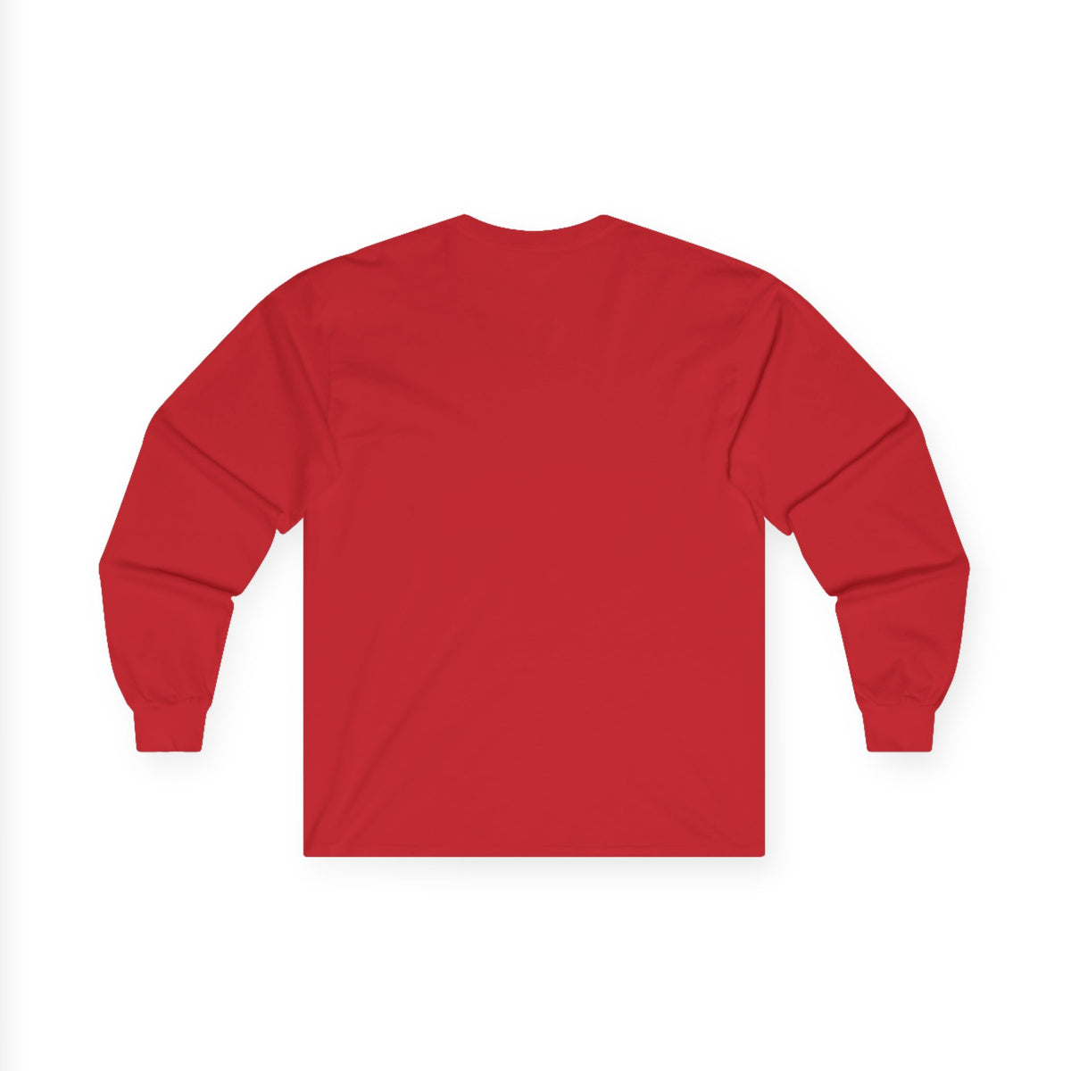 Red | Almost Long Sleeve, back view