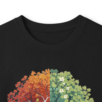 Black | Still I Change Long Sleeve Tee, folded view
