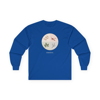 Royal | Timeless Long Sleeve Tee, front view