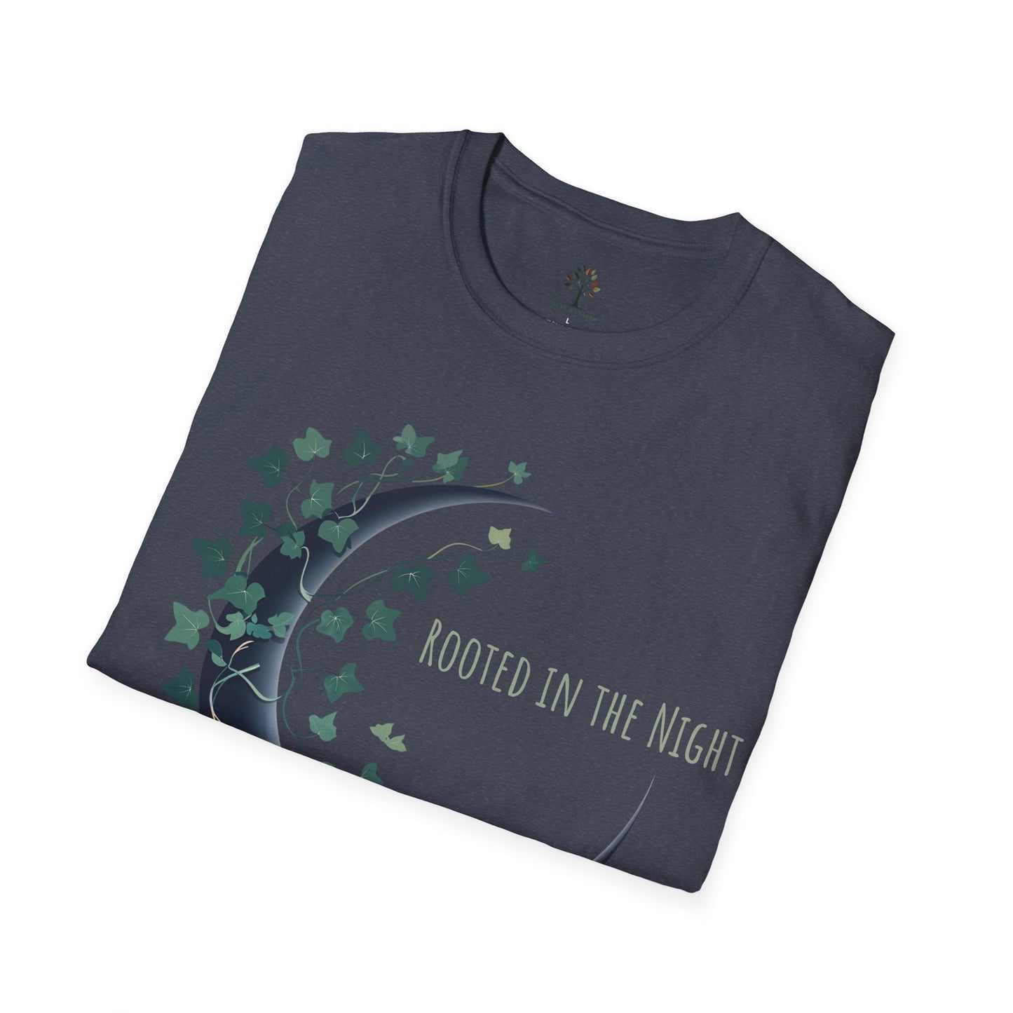 Heather Navy | Rooted in the Night, folded view