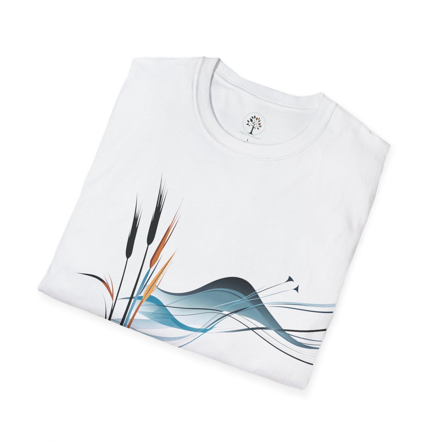 White | Exhale, folded view