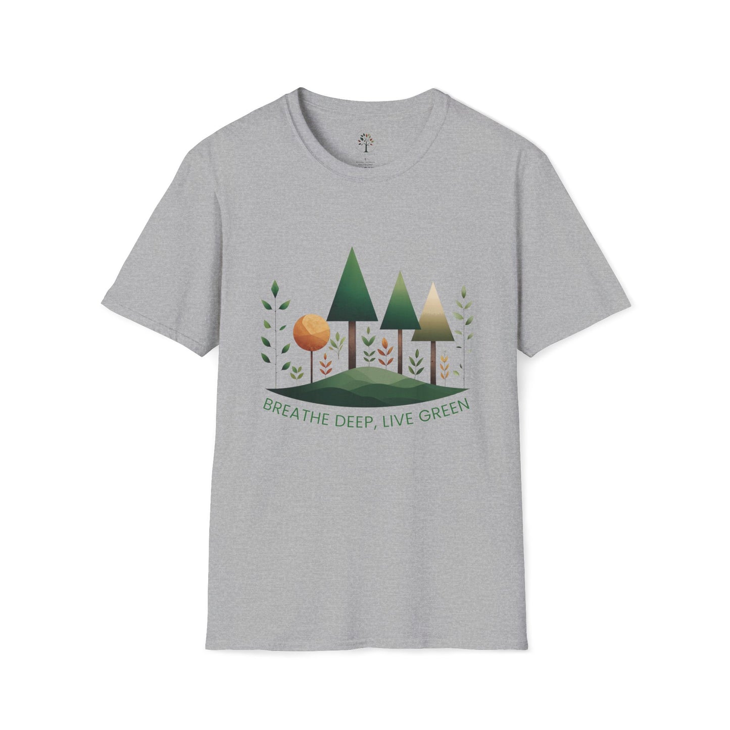 Sport Grey | Breathe Deep, Live Green, front view