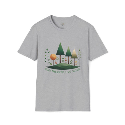 Sport Grey | Breathe Deep, Live Green, front view