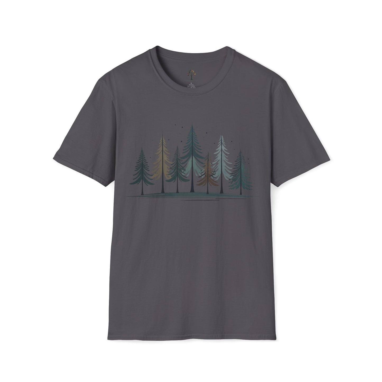 Charcoal | Silent Pines, front view