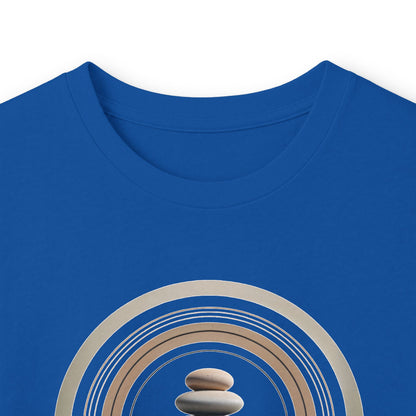 Royal | Echoes of Calm Long Sleeve Tee, folded view