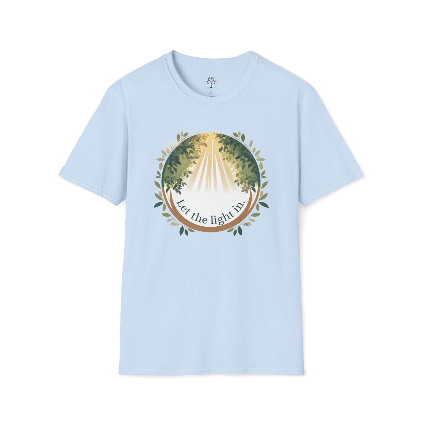 Light Blue | Let the Light in, front view