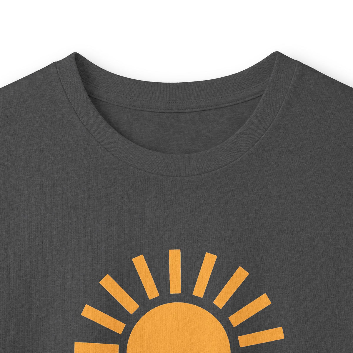 Dark Heather | Solstice Long Sleeve Tee, folded view