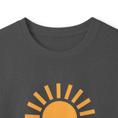 Dark Heather | Solstice Long Sleeve Tee, folded view