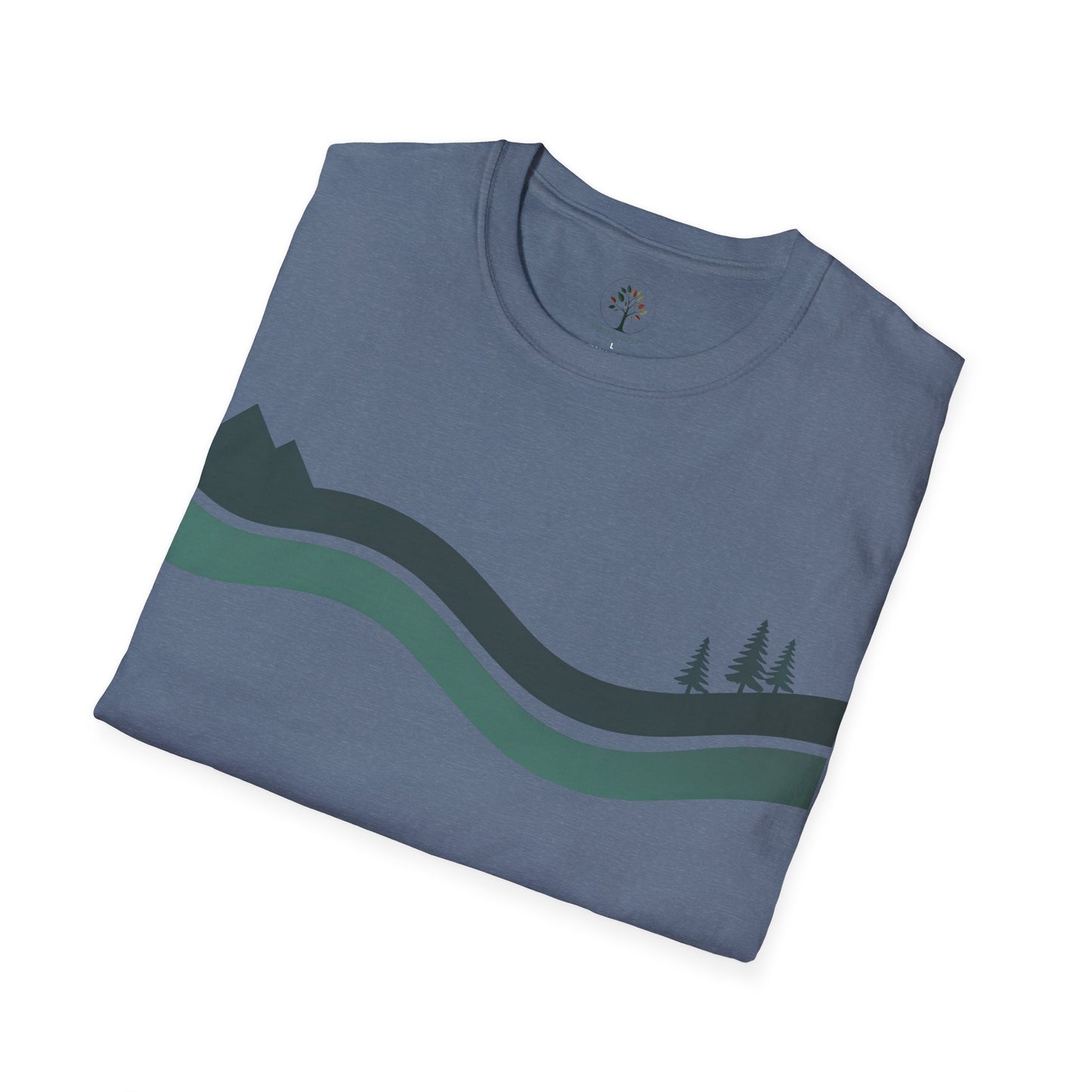 Heather Indigo | River, folded view