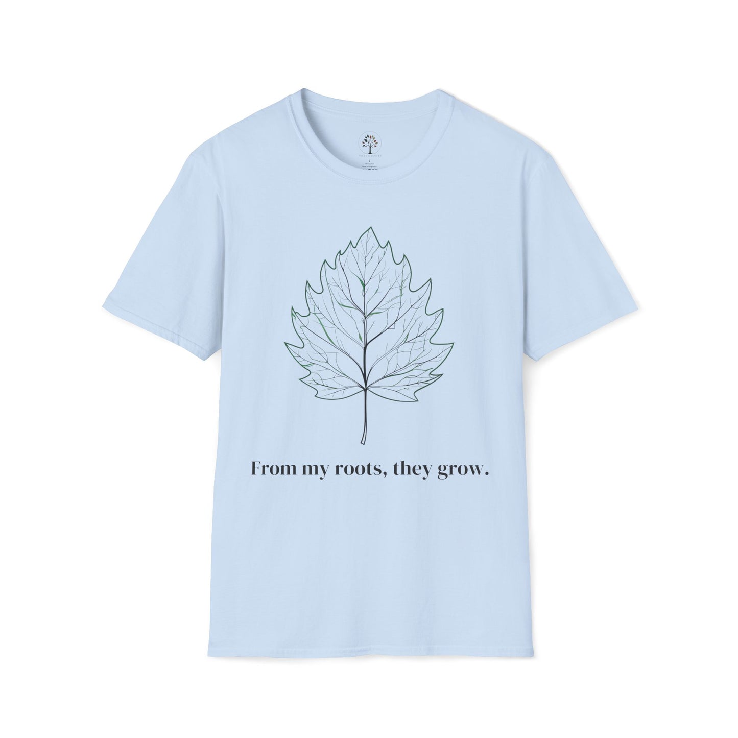 Light Blue | From My Roots, They Grow, front view