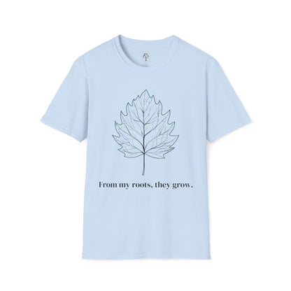 Light Blue | From My Roots, They Grow, front view