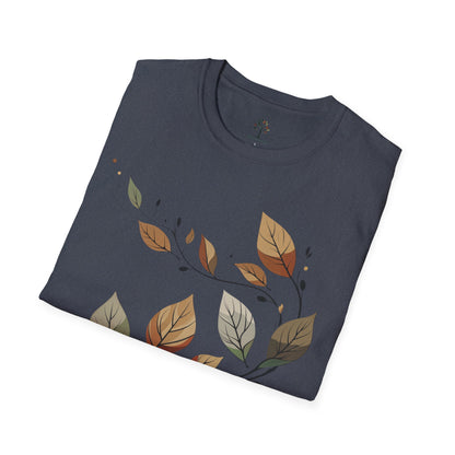 Heather Navy | In every leaf, a lesson, folded view