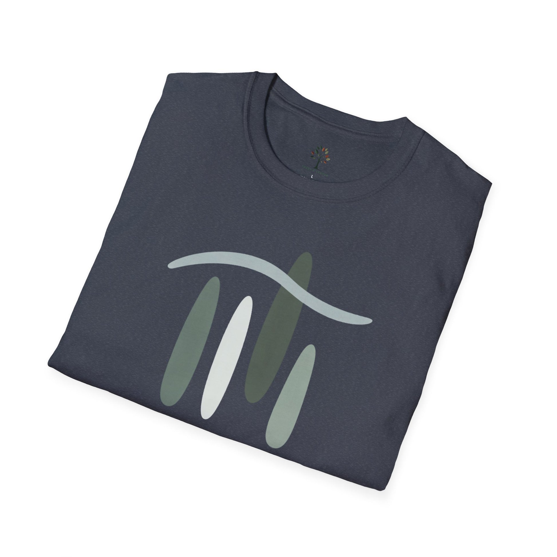Heather Navy | Forest Breath, folded view