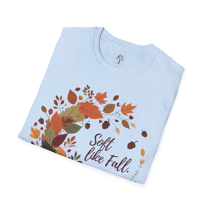 Light Blue | Soft Like Fall, folded view