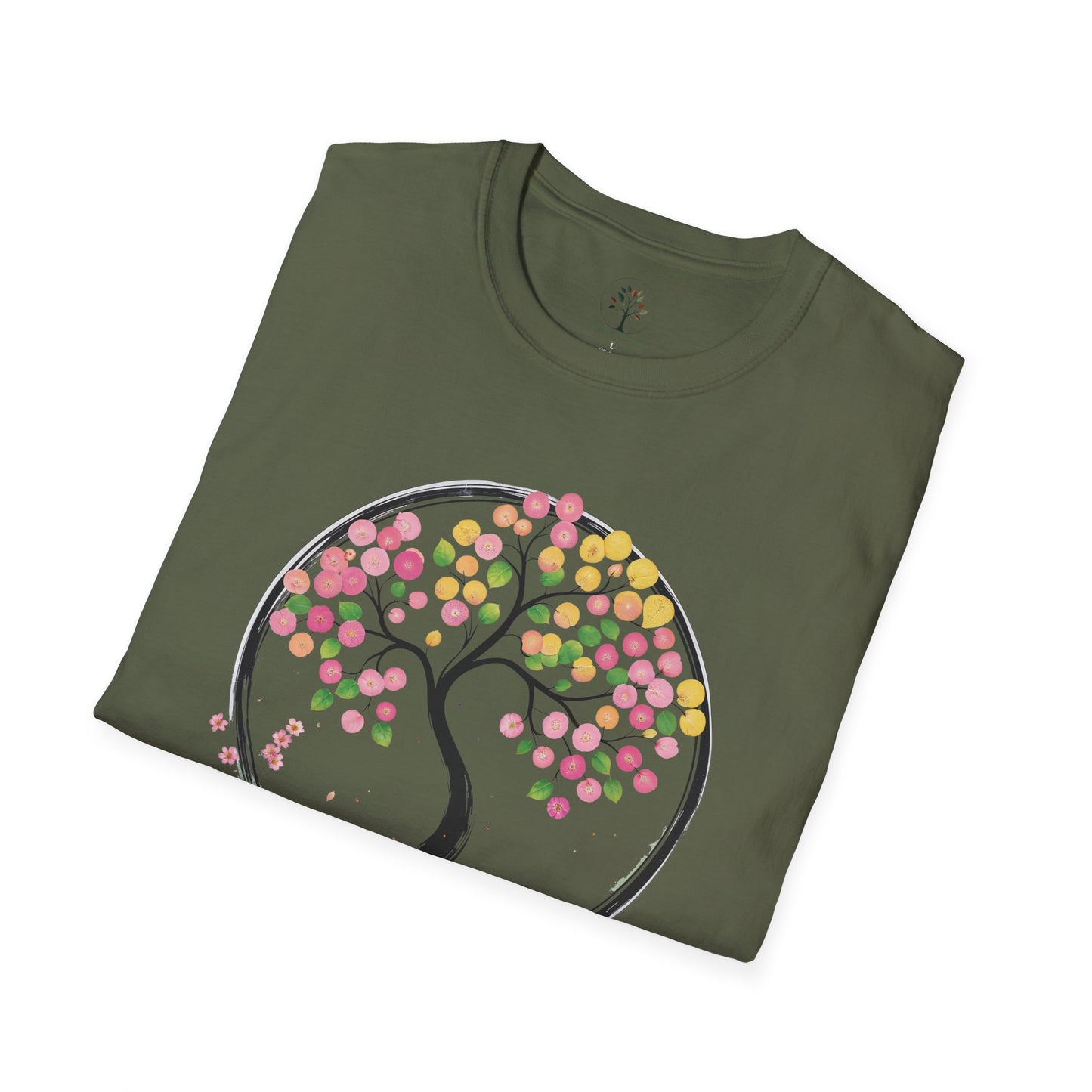 Military Green | Joy in Bloom, folded view