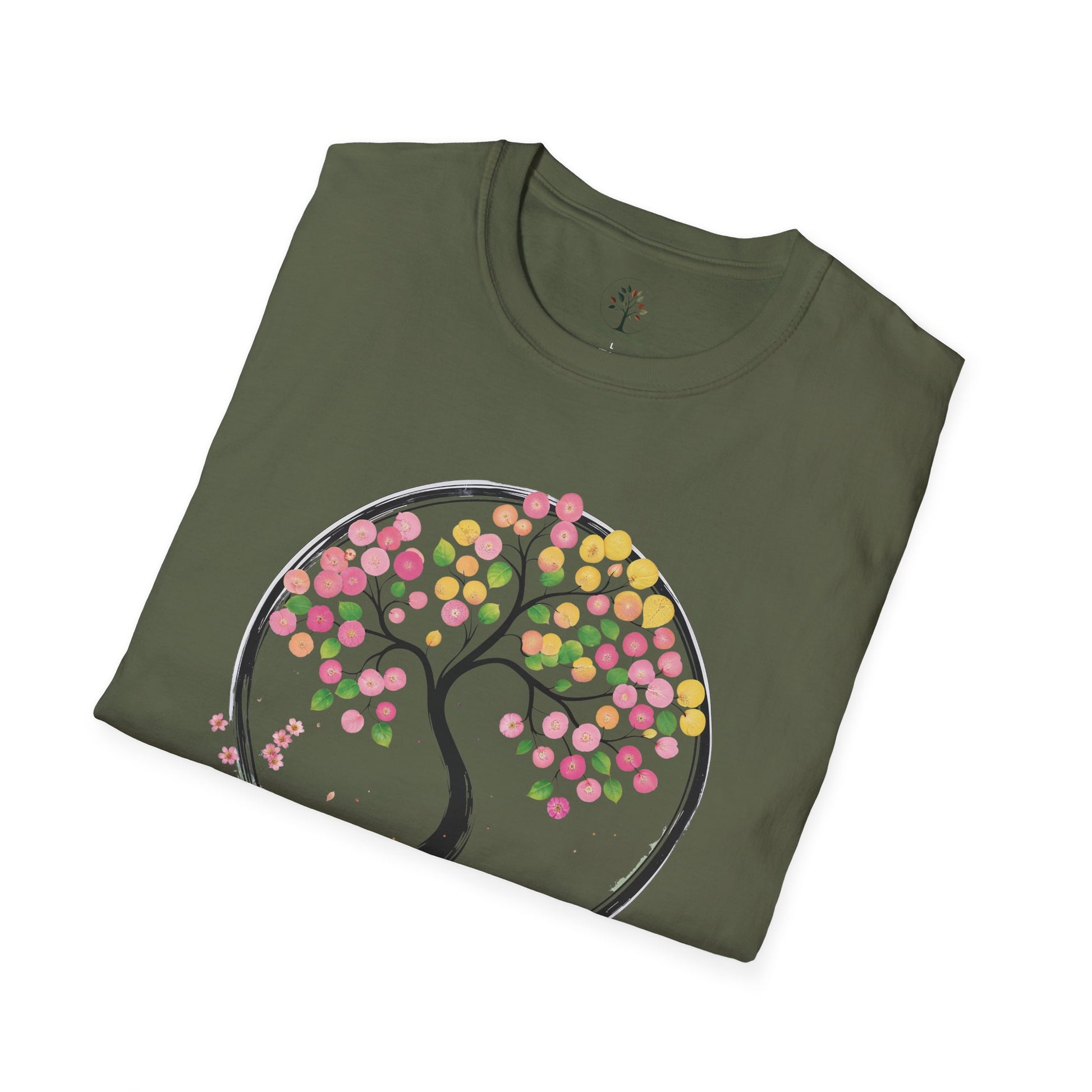 Military Green | Joy in Bloom, folded view