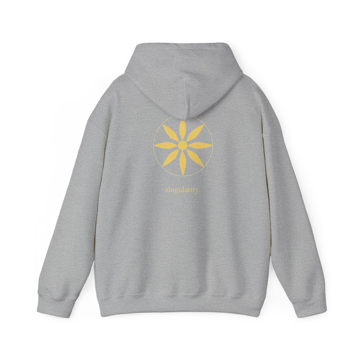 Sport Grey | Singularity Hoodie, back design view
