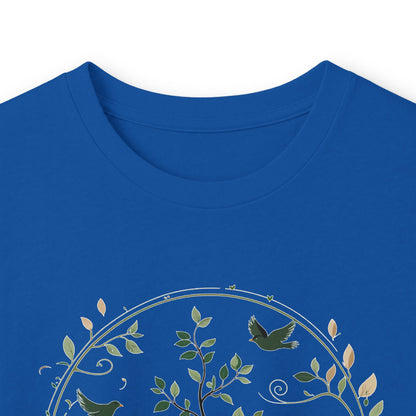 Royal | Circle of Life Long Sleeve Tee, folded view